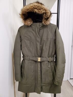 The North Face Brooklyn Down Parka Jacket – Olive Green, Women's M